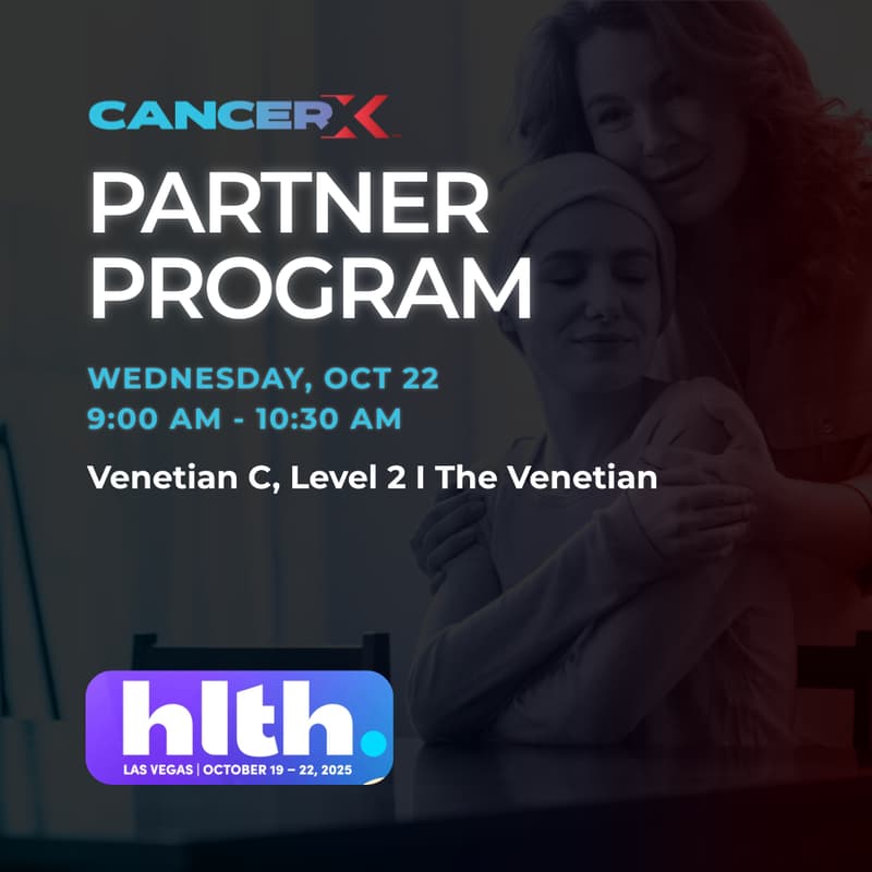 Cover Image for CancerX Partner Program @ HLTH 2025