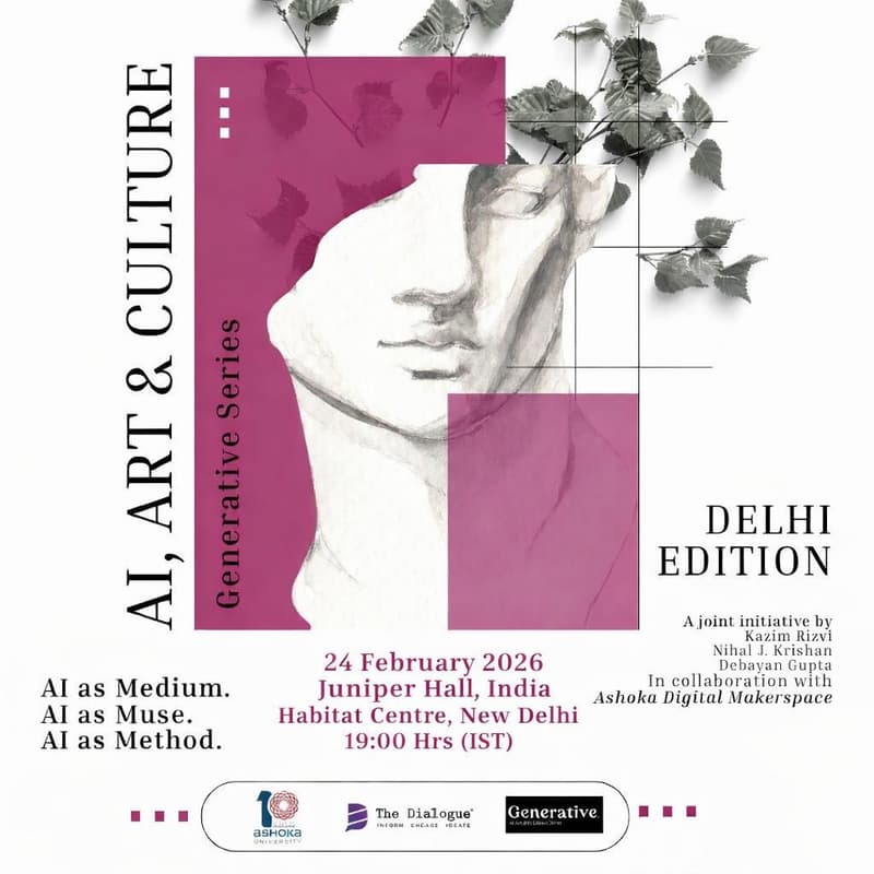 Cover Image for Generative Series: Ai, Art & Culture Delhi edition