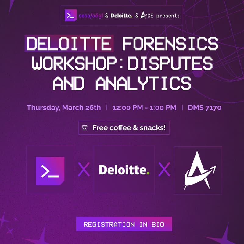 Cover Image for Deloitte Forensics Workshop: Disputes and Analytics