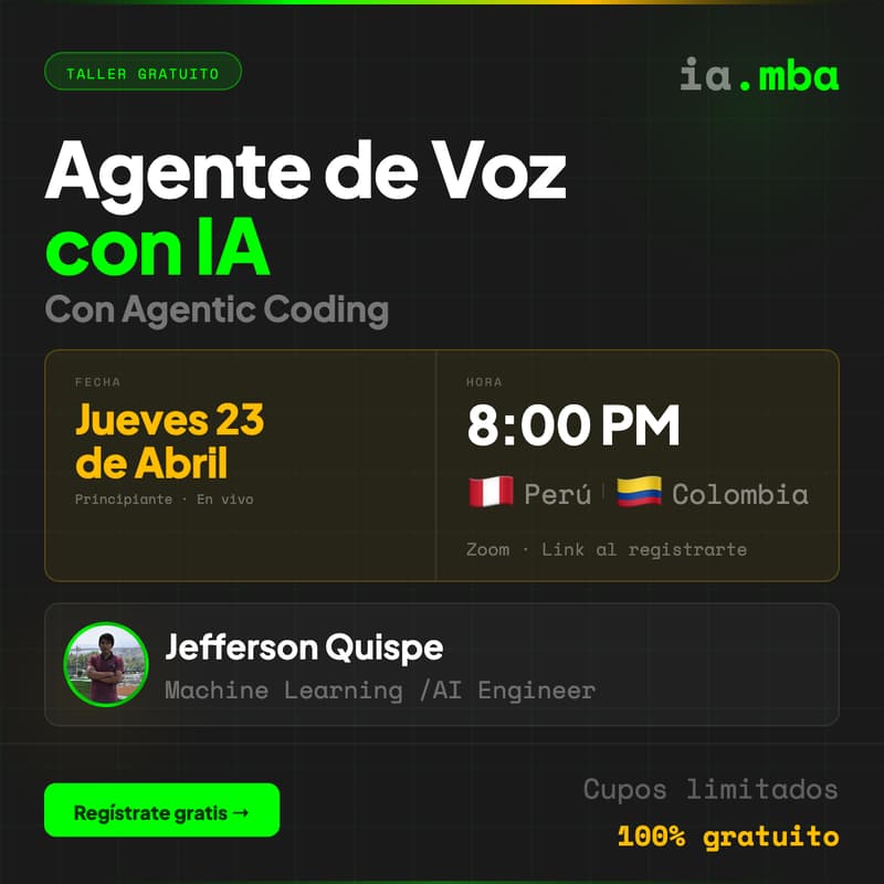 Cover Image for Agente de Voz con IA con Agentic Coding