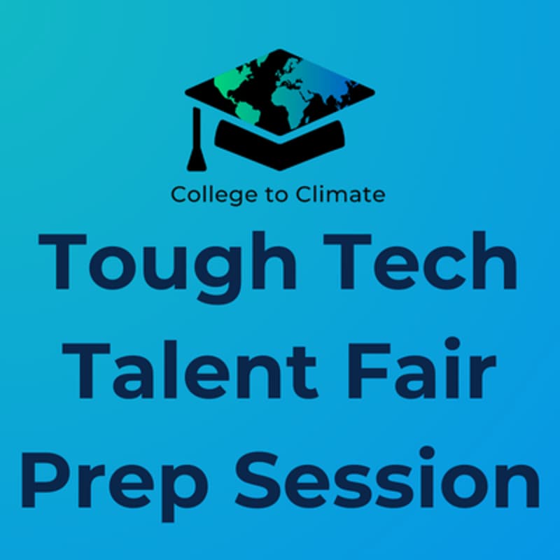 Cover Image for Tough Tech Talent Fair Prep Session