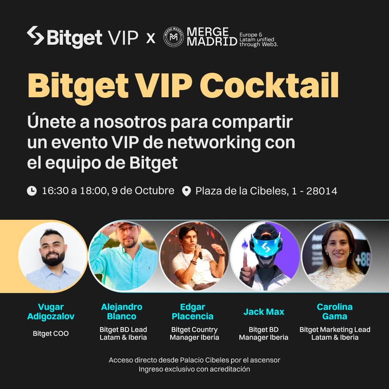 Cover Image for Bitget VIP Cocktail Merge Madrid