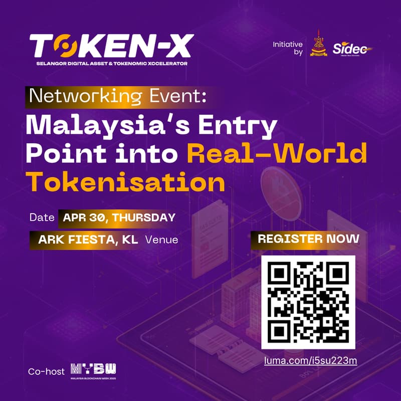 Cover Image for Sidec Token-X Networking Event : Malaysia’s Entry Point into Real-World Tokenisation