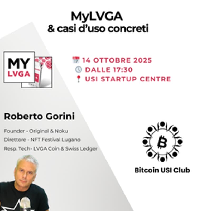 Cover Image for Bitcoin in città: myLVGA e casi d'uso