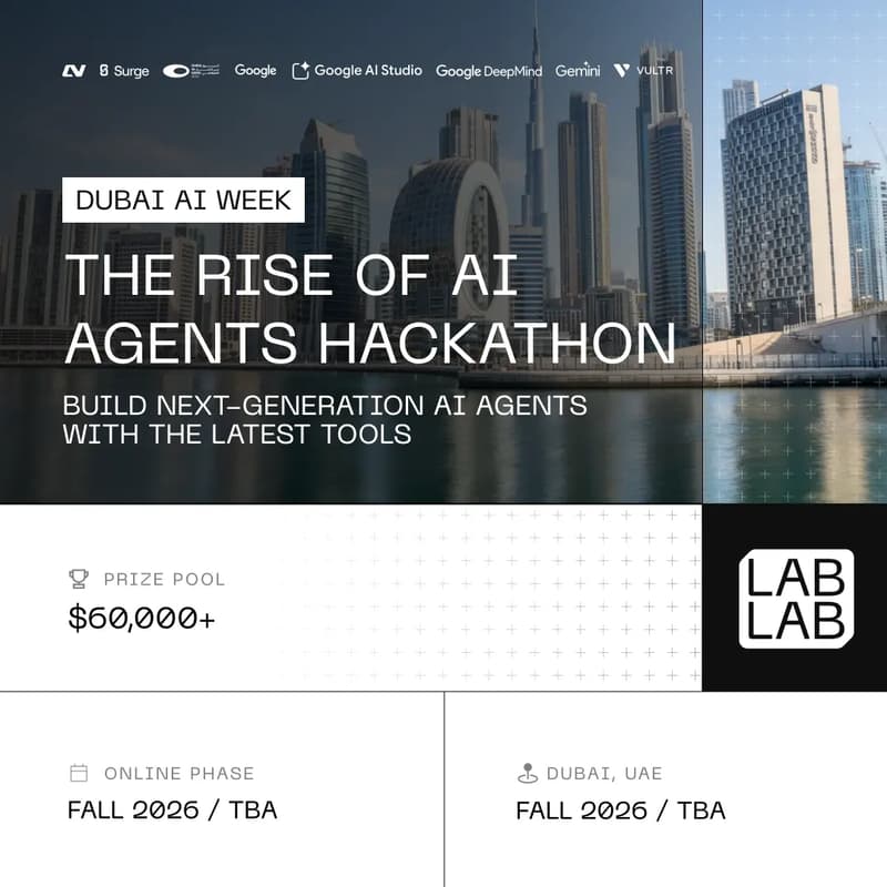 Cover Image for The Rise of AI Agents Hackathon