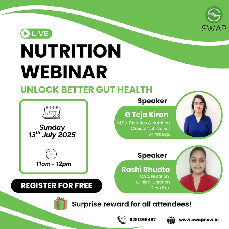 Cover Image for Nutrition Webinar On Gut Health