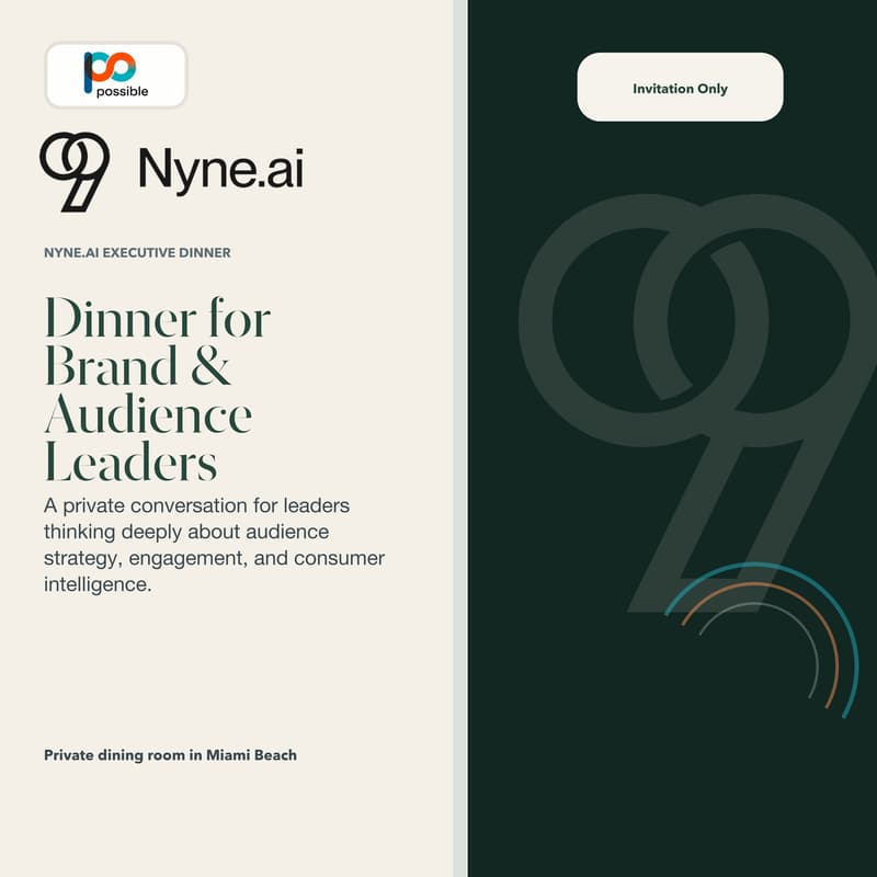 Cover Image for Nyne.ai POSSIBLE Dinner