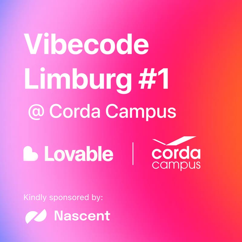 Cover Image for Vibecode Limburg #1 - Build Something Real in One Evening