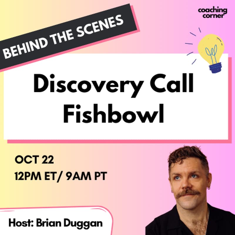 Cover Image for Discovery Call Fishbowl