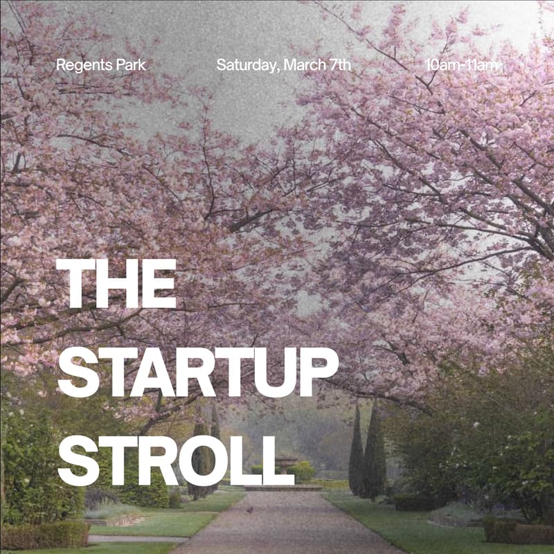 Cover Image for The Startup Stroll