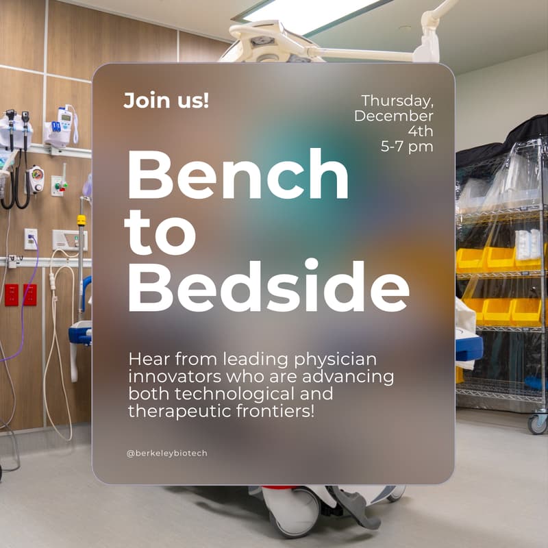 Cover Image for Bench to Bedside