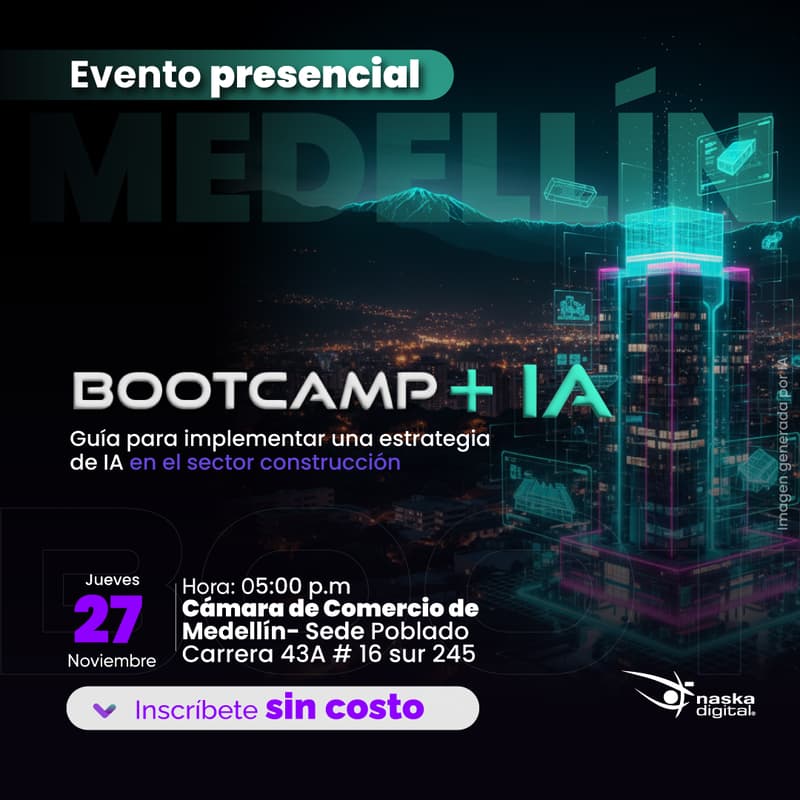 Cover Image for BOOTCAMP+IA: Guía para implementar una estrategia de IA en el sector construcción