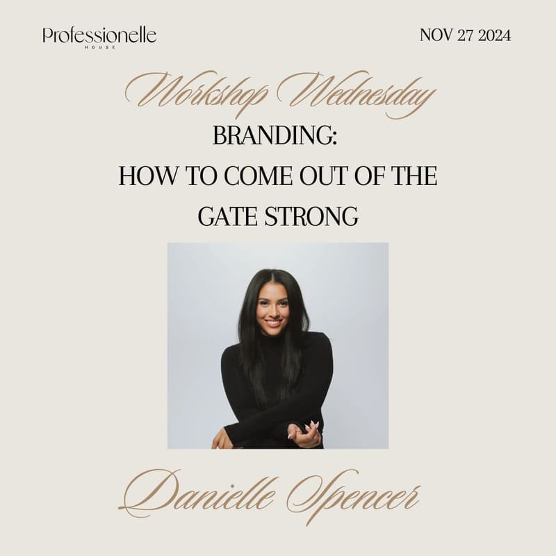 Cover Image for Workshop Wednesday with Danielle Spencer