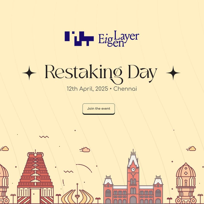 Cover Image for Restaking Day