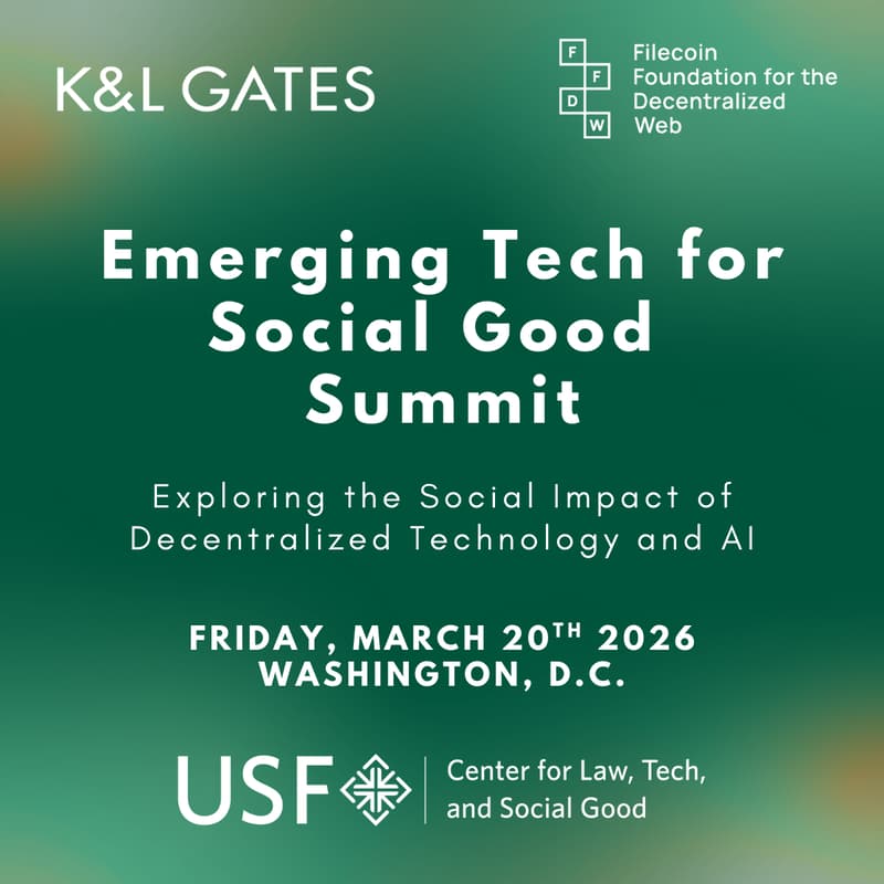 Cover Image for Emerging Tech for Social Good Summit