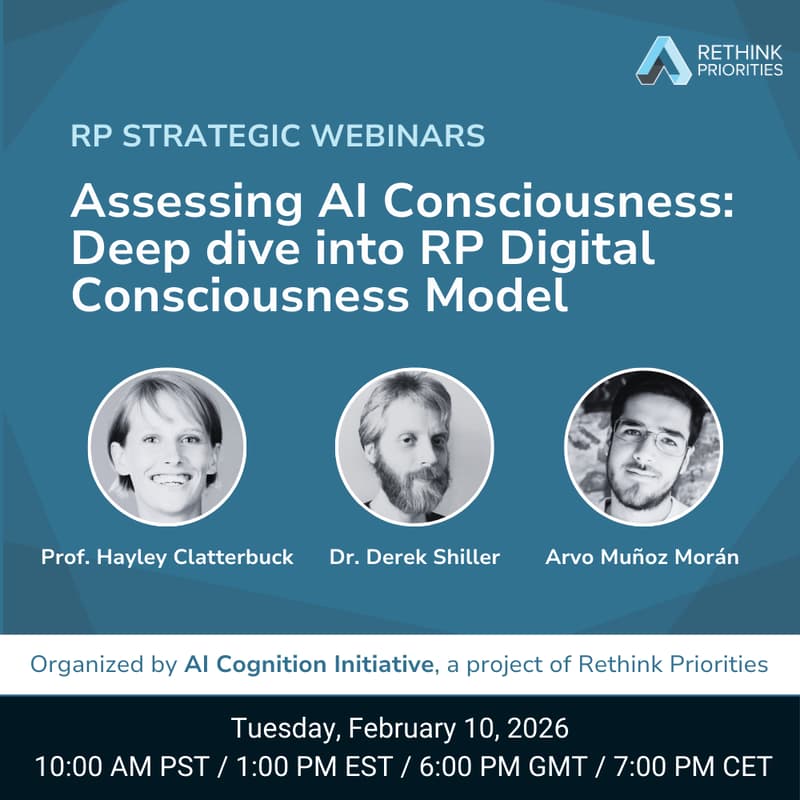 Cover Image for Assessing AI Consciousness: Deep dive into RP Digital Consciousness Model