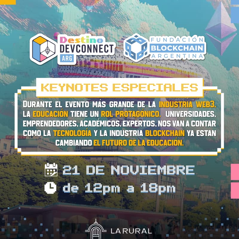Cover Image for Fundación Blockchain 🇦🇷 en Devconnect 2025