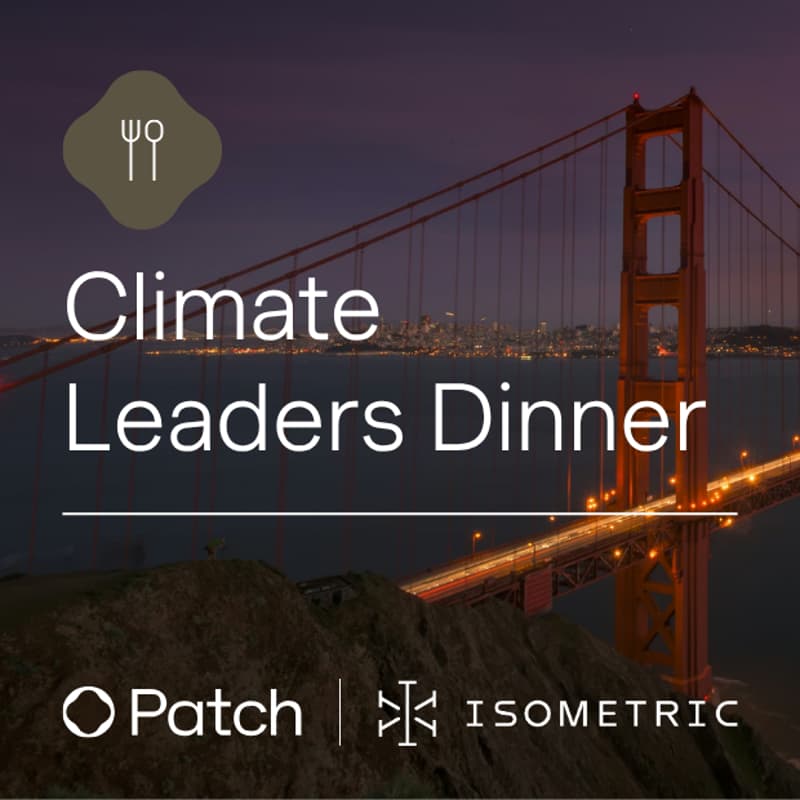 Cover Image for SFCW Climate Leaders x Carbon Dinner, hosted by Patch + Isometric