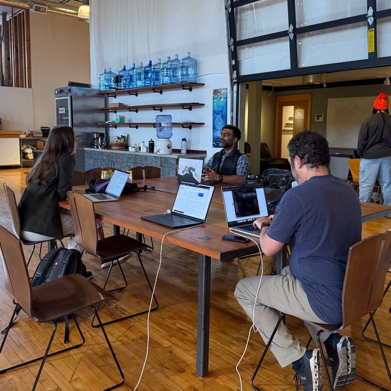 Cover Image for Free Coworking Wednesdays at Bridgespace. Open to All | 10,000 sqft of Community & Collaboration in SE Portland. Every Wednesday.