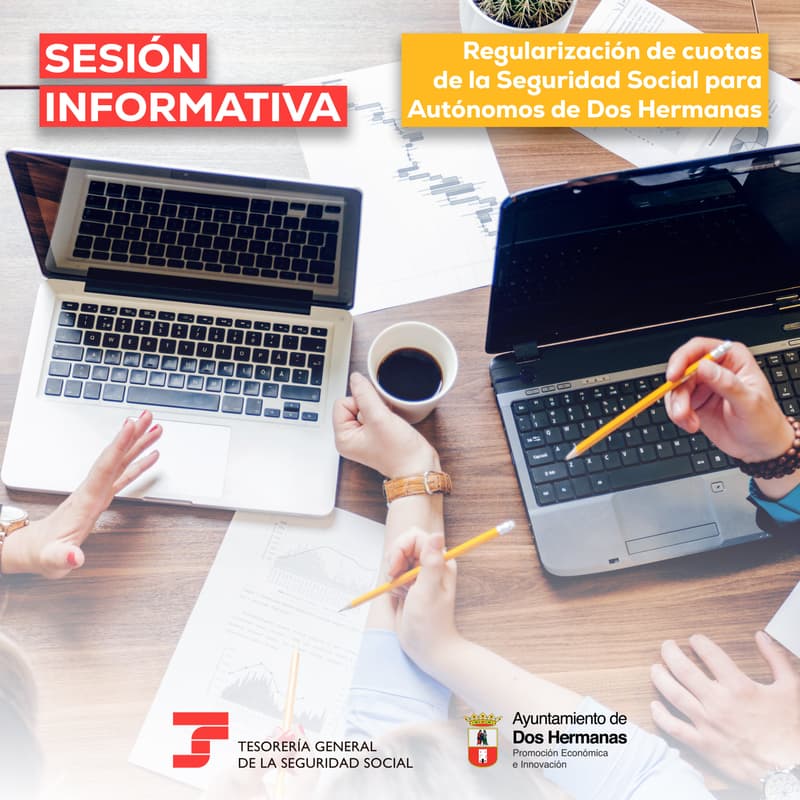 Cover Image for Sesión Informativa: Regularización Cuotas Seguridad Social para Autónomos de Dos Hermanas