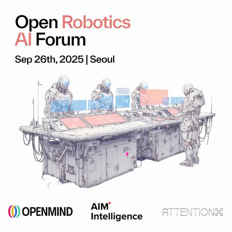 Cover Image for Open Robotics AI Forum | Korea π°π·