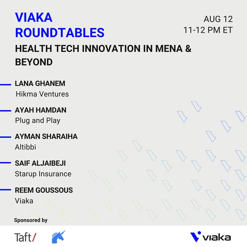 Cover Image for Health Tech Innovation in MENA & Beyond l Viaka Roundtables