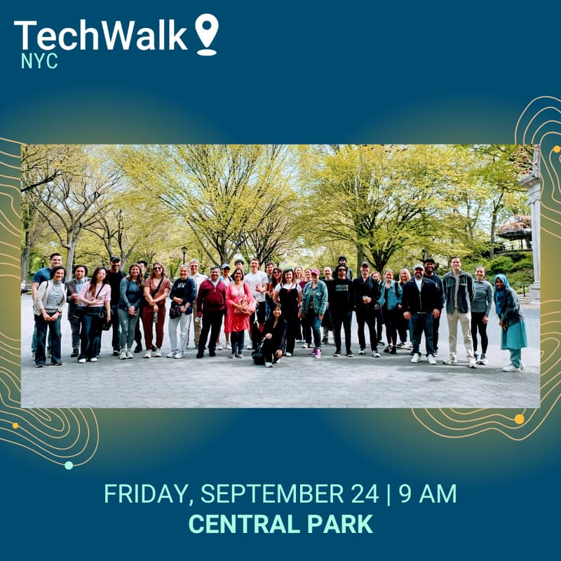 Cover Image for TechWalk | NYC, 10/24 w/ SCHMOOZE