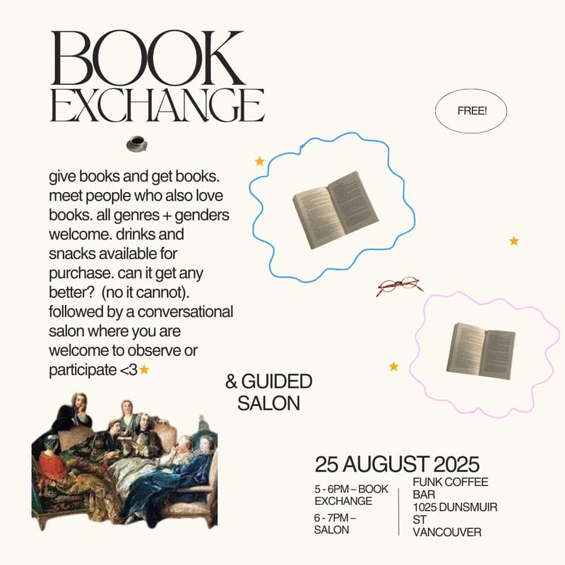 Cover Image for Vancouver Book Exchange Aug25