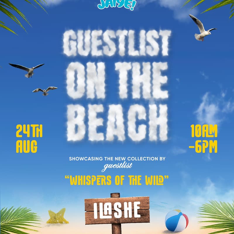 Cover Image for Guestlist On The Beach by WÁ JAIYÉ!