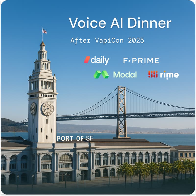 Cover Image for Voice AI Dinner, VapiCon SF