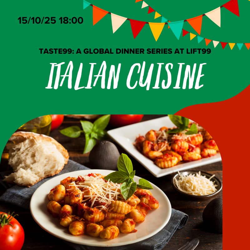 Cover Image for 🌍 TASTE99: Italian Cuisine 🇮🇹