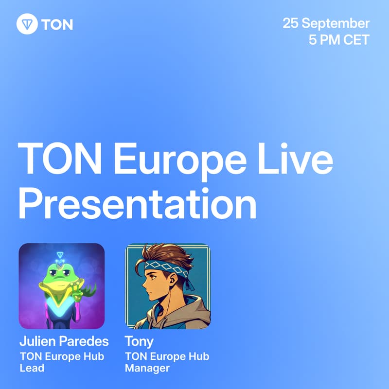 Cover Image for TON Europe Live Presentation