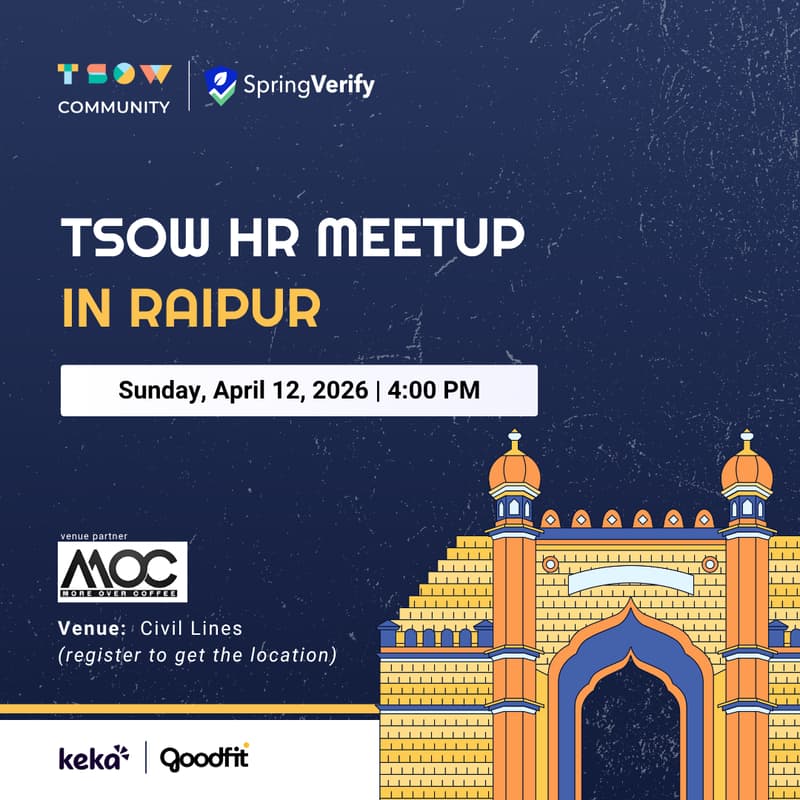 Cover Image for TSOW HR Meetup in Raipur