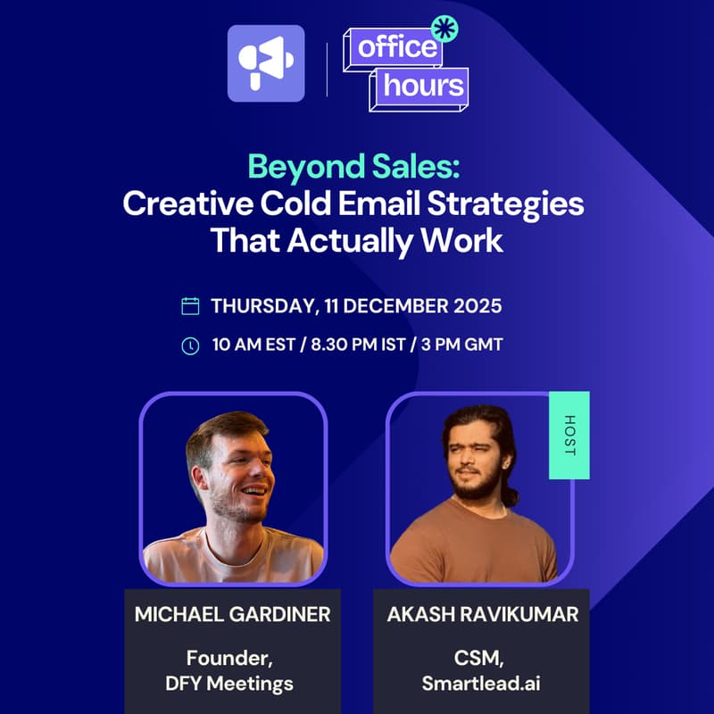 Cover Image for Beyond Sales: Creative Cold Email Strategies That Actually Work
