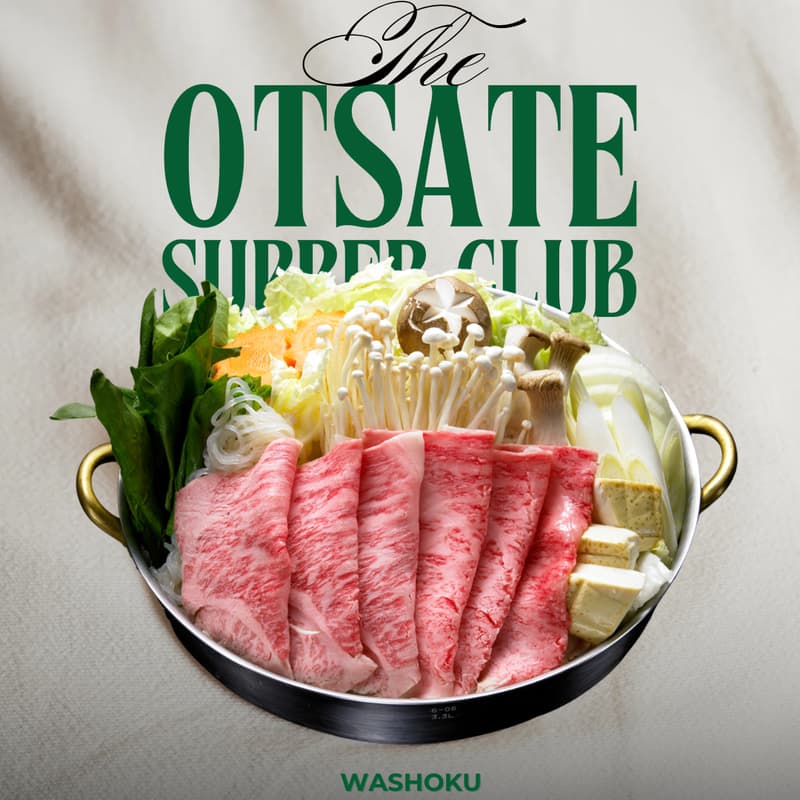 Cover Image for OTSATE supper club • Washoku