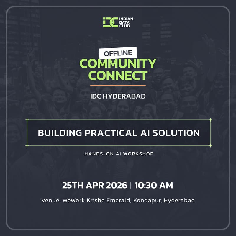 Cover Image for Offline Community Connect - Hyderabad