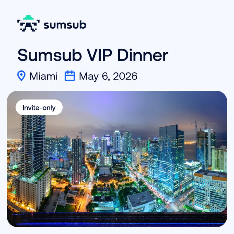 Cover Image for Sumsub VIP Dinner