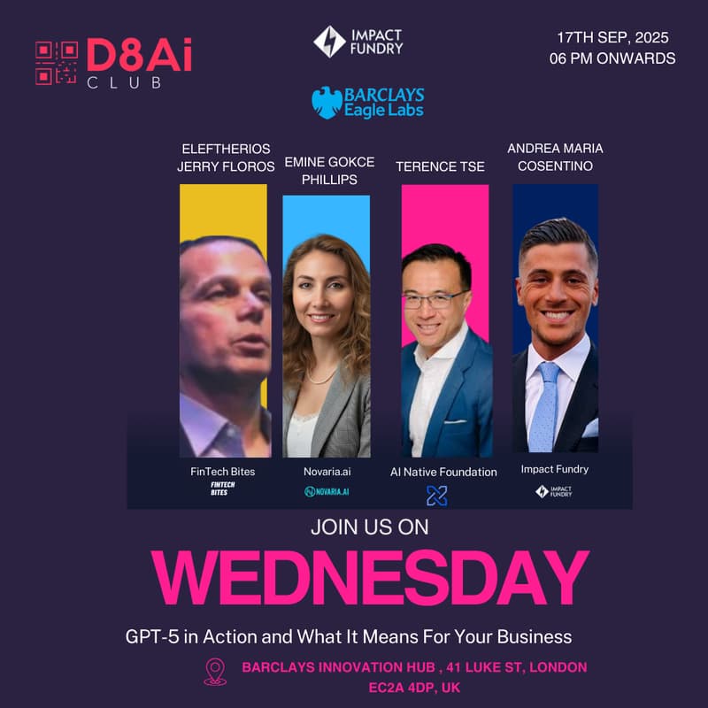 Cover Image for The D8AI Club: GPT-5 in Action and What It Means For Your Business