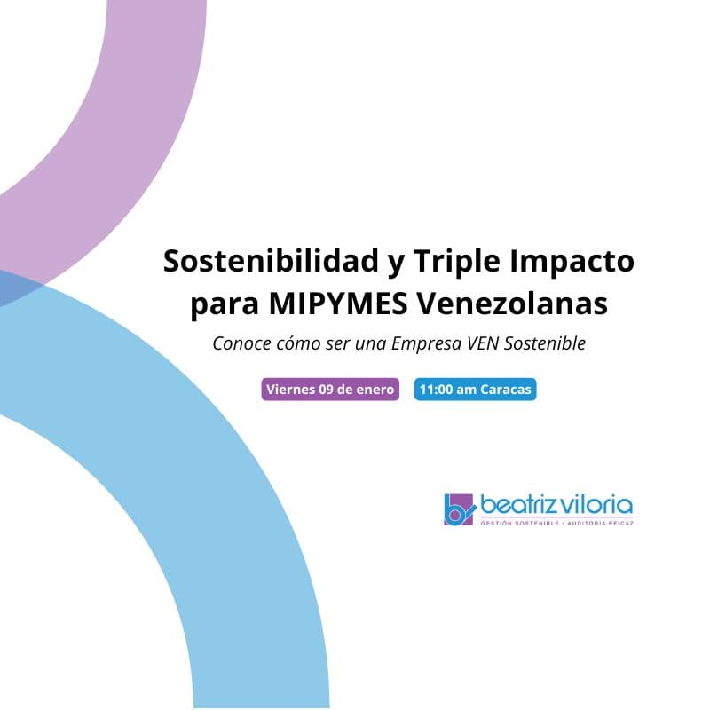 Cover Image for Sostenibilidad y Triple Impacto para MIPYMES Venezolanas