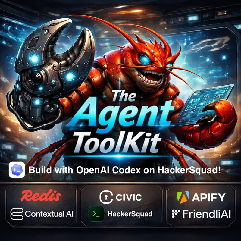 Cover Image for The Agent Toolkit — OpenClaw Hack Day w/ OpenAI Codex