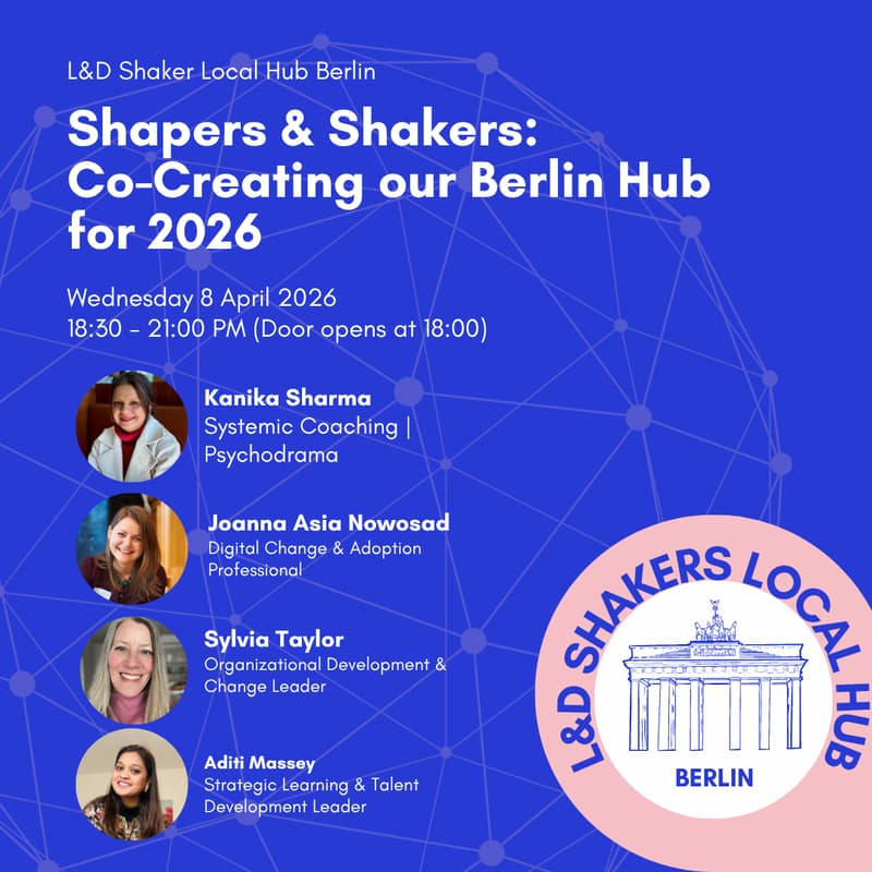 Cover Image for Local Hub Berlin: Shapers & Shakers: Co-Creating our Berlin Hub for 2026