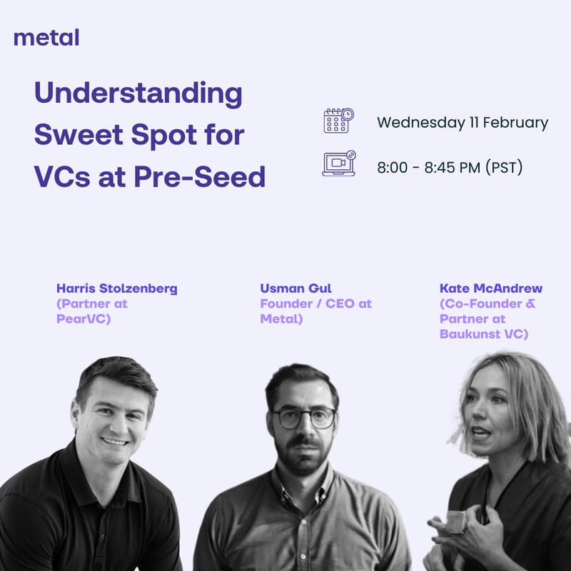 Cover Image for Understanding Sweet Spot for VCs at Pre-Seed