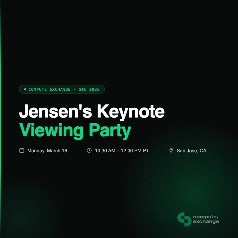 Cover Image for Jensen's GTC Keynote Viewing Party