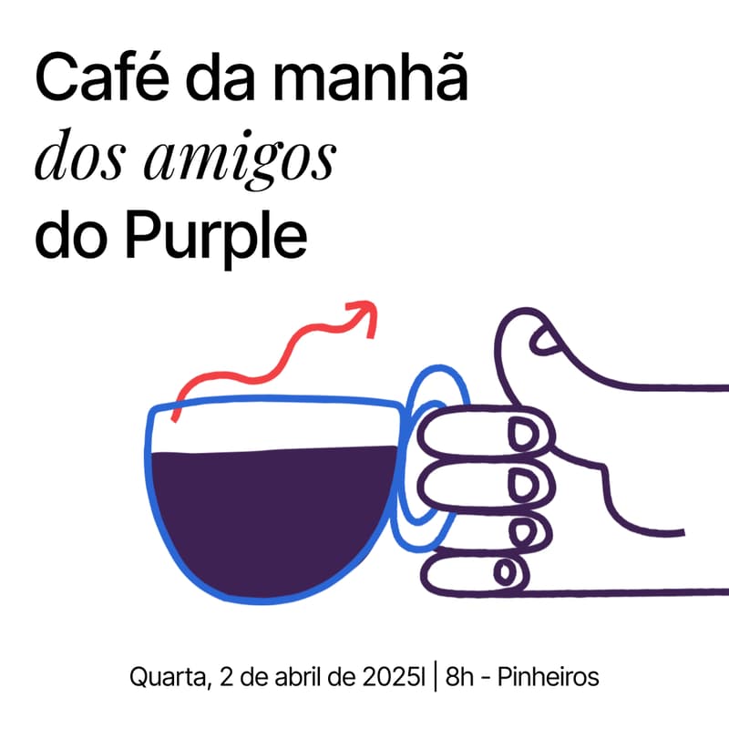 Cover Image for Café da manhã dos amigos do Purple Metrics ☕