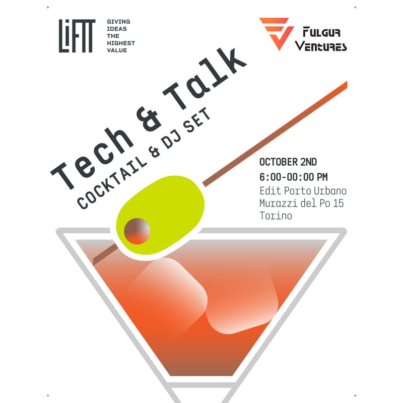Cover Image for Tech & Talk - Cocktail & DJ Set by LIFTT and Fulgur Ventures