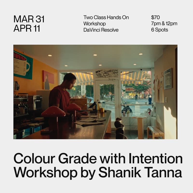 Cover Image for Colour Grade with Intention