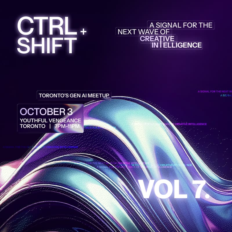 Cover Image for CTRL+SHIFT Vol. 7 - Gen AI Meetup