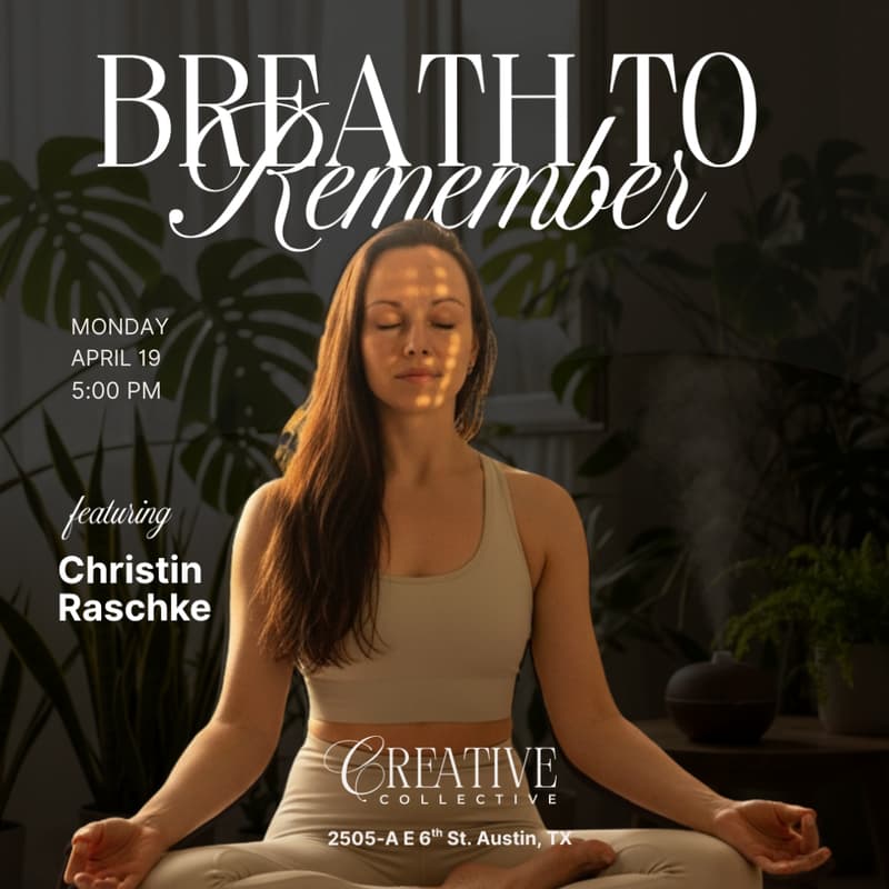 Cover Image for Breath to Remember – a psychedelic-like breathwork event