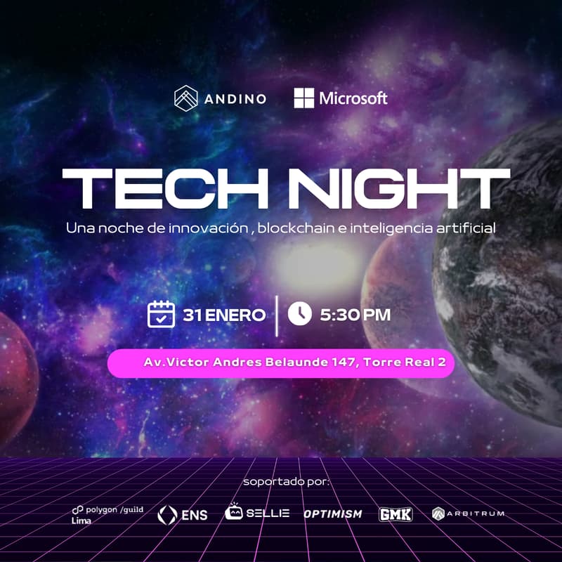 Cover Image for TECH NIGHT Conference