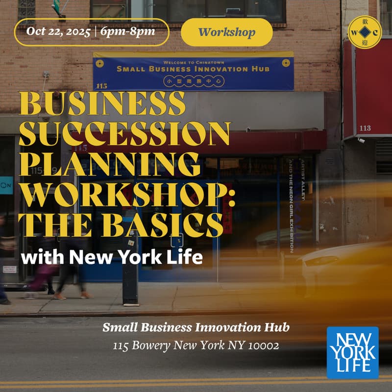 Cover Image for Business Succession Planning Workshop: The Basics
